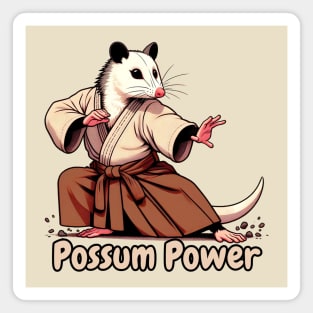 Aikido possum Magnet
